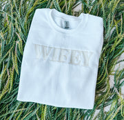 Wifey Embroidered - Sweatshirt