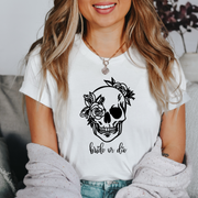 Bride or Die Skull - T-Shirt