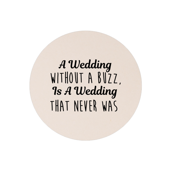 Wedding Template 45 – Single Side Coaster