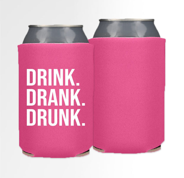 Pre-Printed Foam Can - Drink Drank Drunk