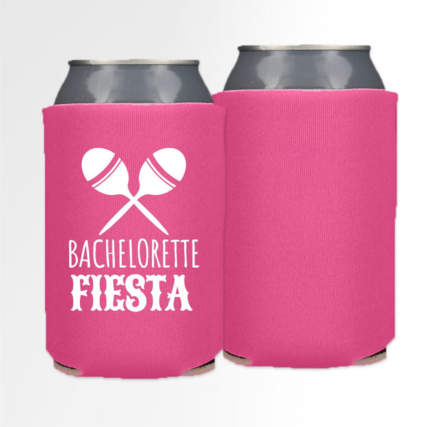 Pre-Printed Foam Can - Bachelorette Fiesta
