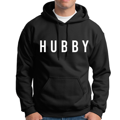 Hubby Boxy Text - Hoodie