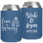 Wedding 111 - Love Is Brewing Bottles - Foam Can