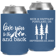 Wedding 116 - Love You To The Moon & Back Trees - Foam Can