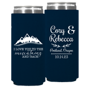 Wedding - Mountain I Love You To The Mountains And Back - Foam Slim Can 117