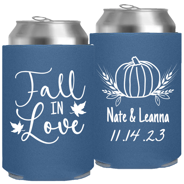 Wedding 127 - Fall In Love Pumpkin - Foam Can