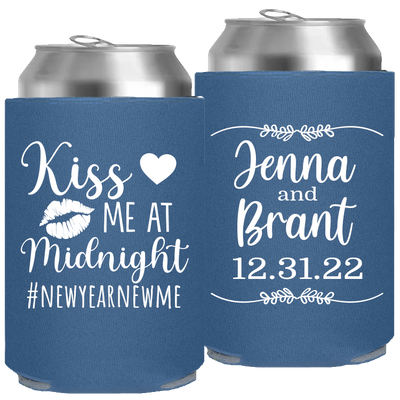 Wedding 133 - Kiss Me At Midnight With Leaves - Foam Can