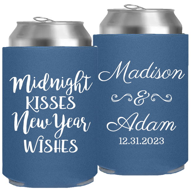 Wedding 134 - Midnight Kisses New Year Wishes - Foam Can