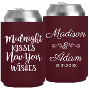 Wedding 134 - Midnight Kisses New Year Wishes - Neoprene Can