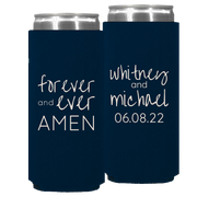 Wedding - Forever And Ever Amen - Foam Slim Can 015