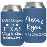 Wedding 163 - What Happens In Texas Stays In Texas - Foam Can