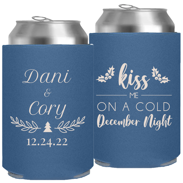Wedding - Kiss Me On A Cold December Night Holiday - Foam Can 044
