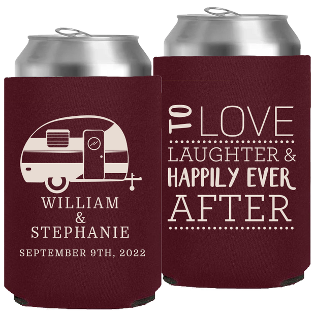 Wedding - To Love Laughter (4) Camper - Neoprene Can 055