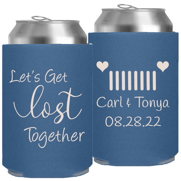 Wedding 067 - Let's Get Lost Together - Foam Can