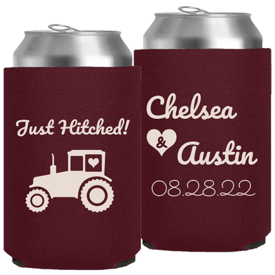 Wedding 068 - Just Hitched! - Neoprene Can
