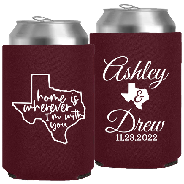 Wedding 089 - Home Is Whenever I'm With You - Neoprene Can